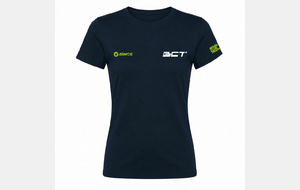 T-SHIRT COTON 155g Ecusson coeur - Femme - R6627/R6646